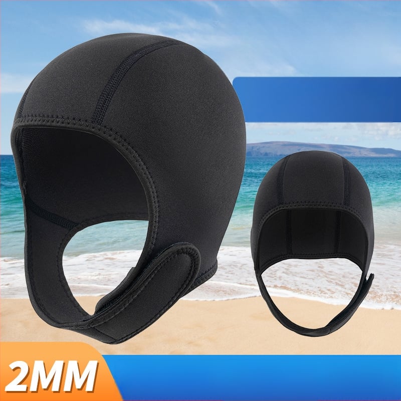 Neopreninė plaukimo kepurė 2,5 mm su Velcro žiemos plaukimui, suaugusiems