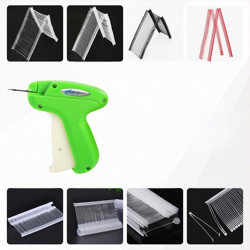 Όπλο ετικετών για ρούχα και αξεσουάρ — ABS πλαστικό; κατάλληλο για παντελόνια, κάλτσες, εσώρουχα, φούτερ, κασκόλ, τσάντες και αποσκευές, κοσμήματα, μαγιό, παιχνίδια, ρούχα, πίσω κούμπωμα σουτιέν και συσκευασία δώρων.