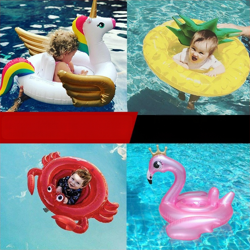 Pripučiama vaikų plaukimo žiedas su paukščio sėdyne, PVC 0.25 mm, spausdintas modelis