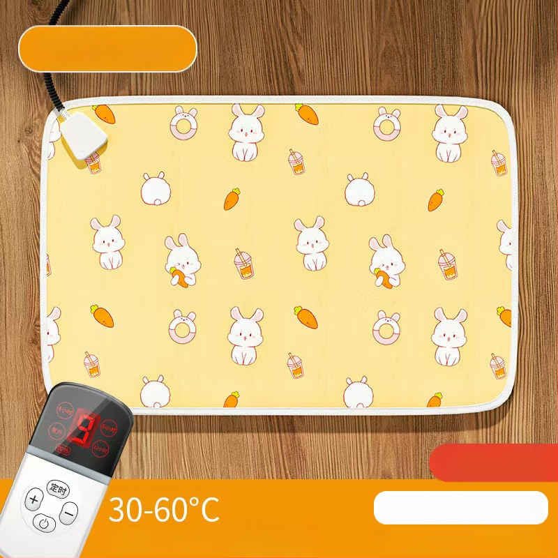 Šunims skirtas elektrinis šildymo kilimėlis — PVC medžiaga, valomas šluoste, paprastas montavimas