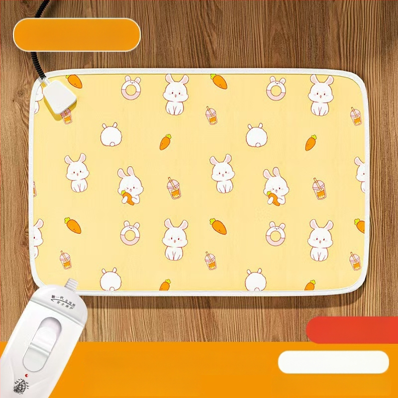 Šunims skirtas elektrinis šildymo kilimėlis — PVC medžiaga, valomas šluoste, paprastas montavimas