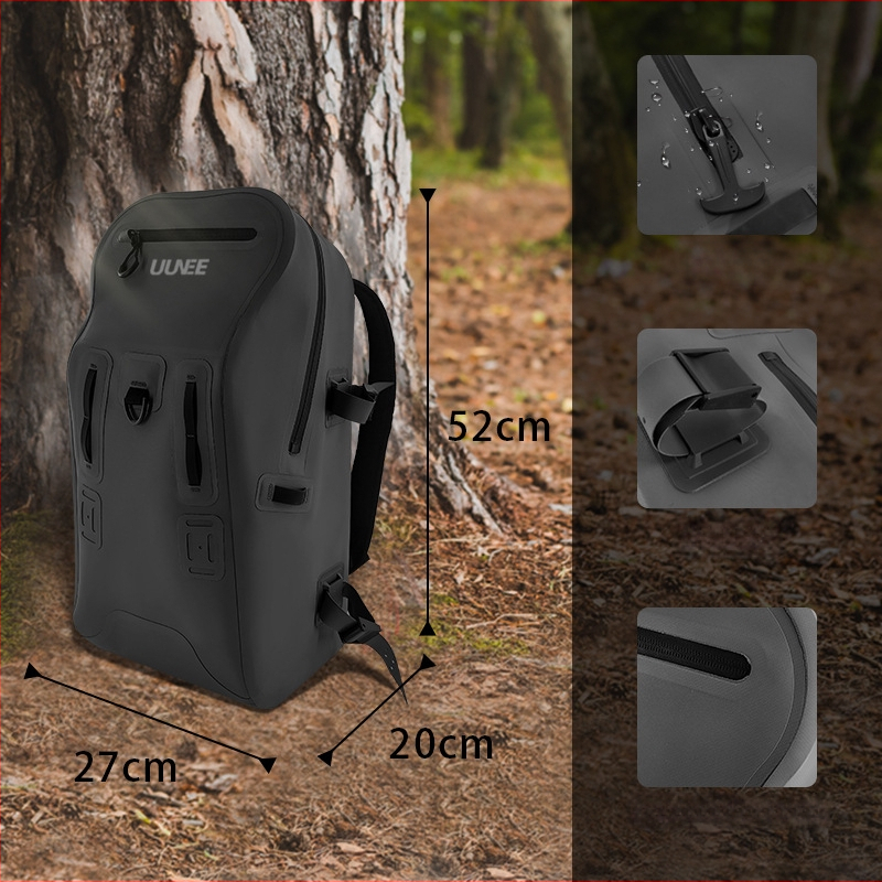 TPU atsparus vandeniui kuprinė lauko sportui, daugiafunkcinė kemperiams ir žygiams