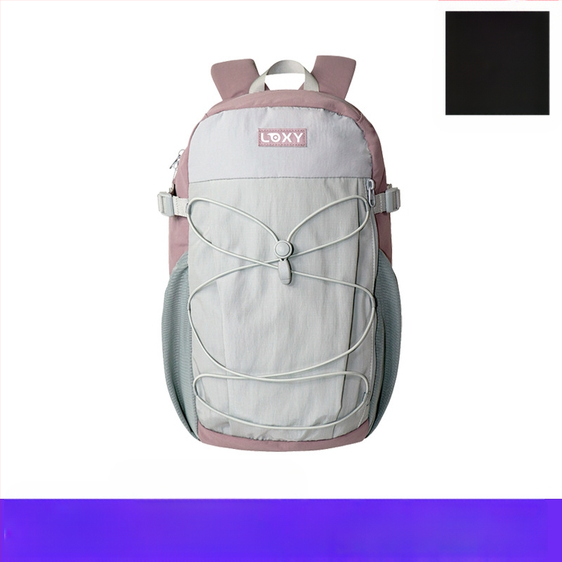 Unisex kültéri sporttáska egyedi logóval gyerekeknek és tiniknek; könnyű nejlon konstrukció; vízálló; lélegző; ívelt vállpántok; opció anyag R-PET újrahasznosított