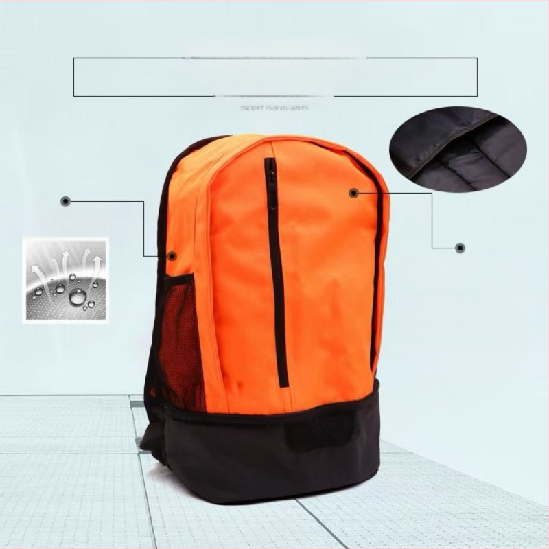 Futballhoz tervezett sport hátizsák, vízálló Oxford anyag, lélegző, bővíthető kapacitás