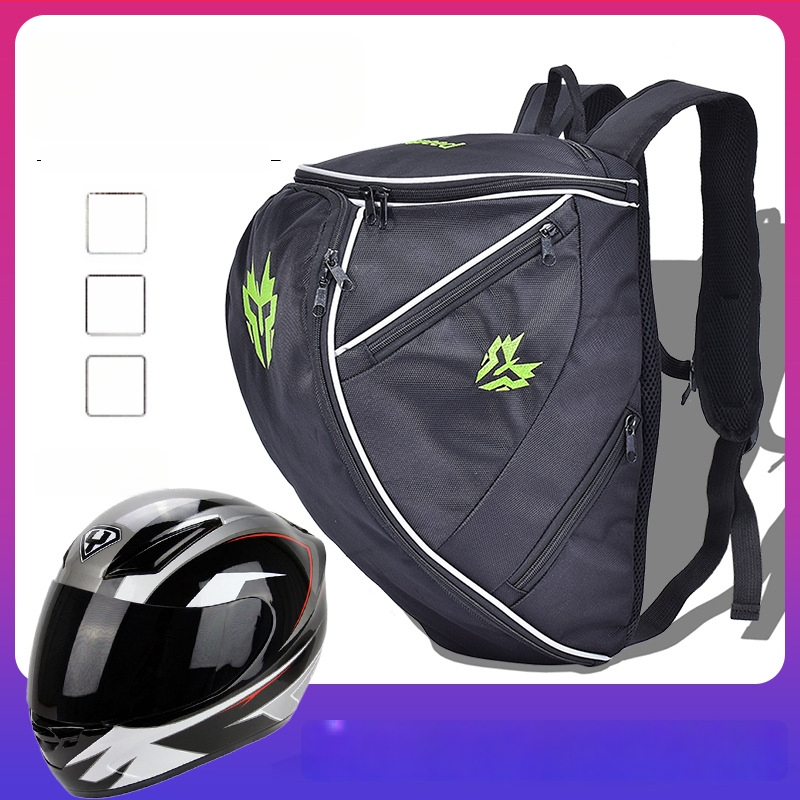 Jiaspeed motoros sisak táska - Poliészter, Modell Helmet Bag, Márka Jiaspeed, Kerékpáros táska, Esővédő nélkül