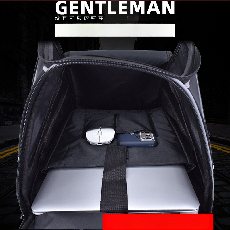 Jiaspeed motoros sisak táska - Poliészter, Modell Helmet Bag, Márka Jiaspeed, Kerékpáros táska, Esővédő nélkül