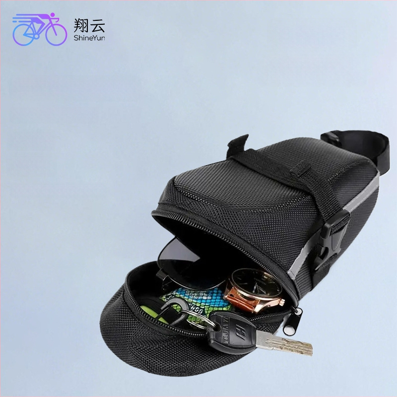 Kalnų dviračio uodegos krepšys - poliesteris, didelė talpa, vandeniui atsparus kietasis korpusas, kvėpuojantis, atsparus dilimui Oxford audinys