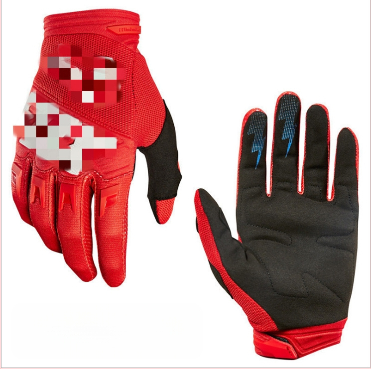 Nailono dviračių pirštinės suaugusiems, bekelei, ilgi pirštai