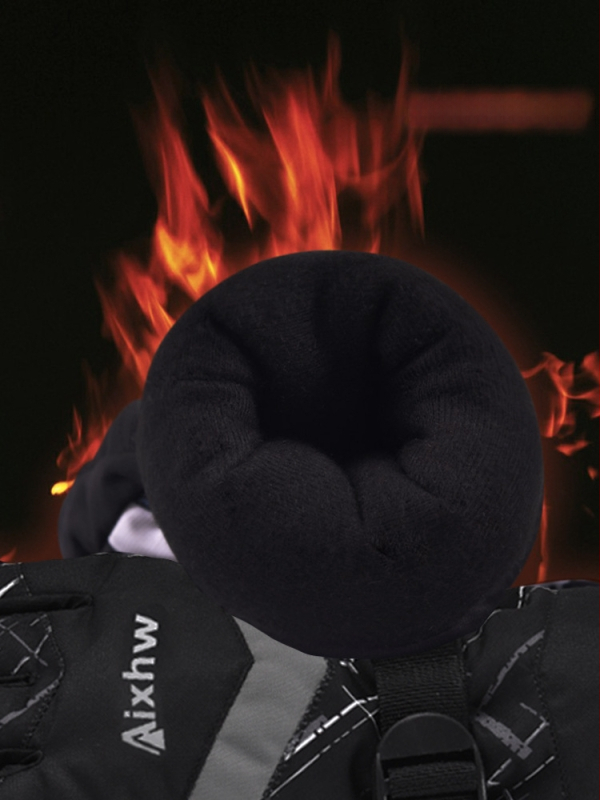 Aixhw slidinėjimo pirštinės – vėju atsparios ir šiltos, suaugusiems, neutralaus lyties