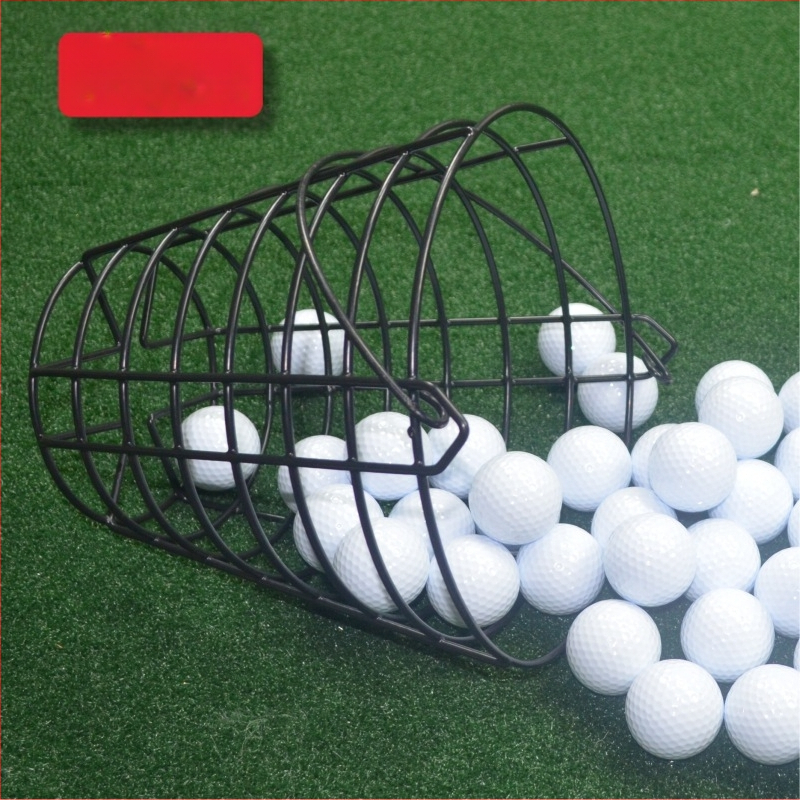 Golf labdás kosár acélból, testreszabható, promóciókra, jubileumokra és megnyitókra alkalmas