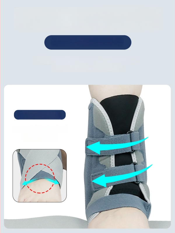 Глезен фиксатор, универсална употреба, полиестерно влакно, за тенис, защита на глезена