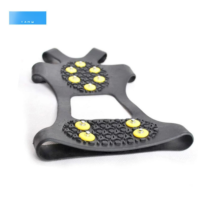 Pretslīdēšanas apavu pārsegi ar 10 zobiem ledam, TPE, 1 pāris (kreisā un labā) – YIXIN OUTDOOR