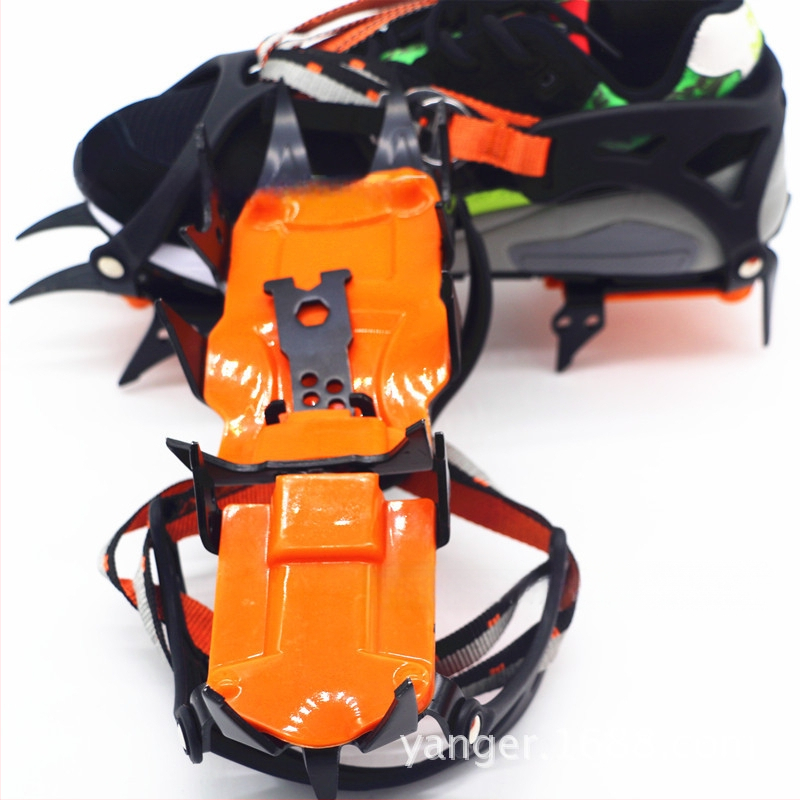 Антихлъзгащи ледени пирони, 12 зъба, регулируеми, PE, пакет от 20