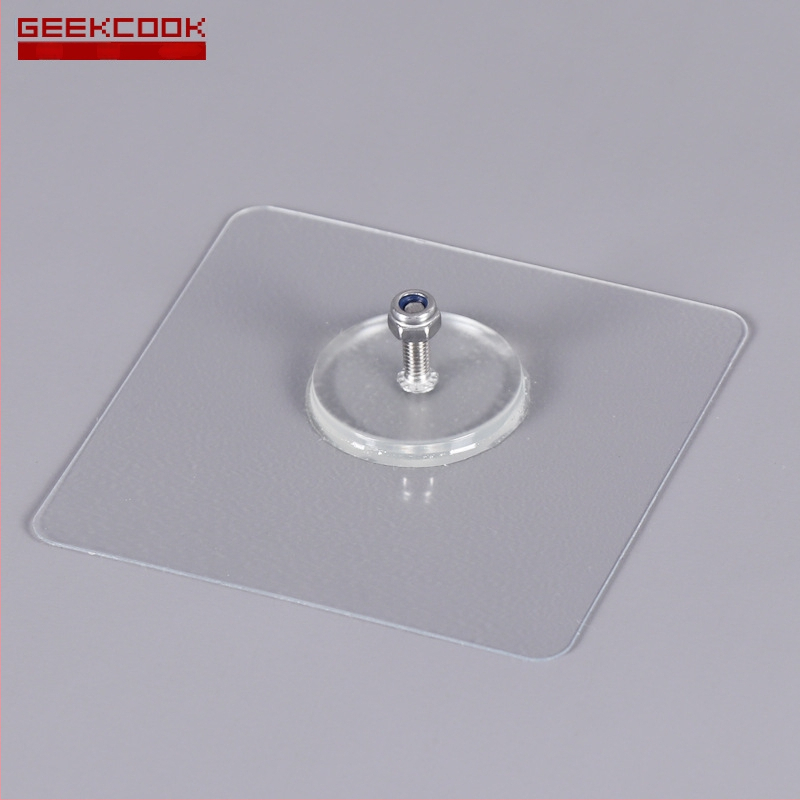 Ceas de perete cu cârlig adeziv fără urme; carcasă din plastic; stil modern minimalist; personalizare disponibilă; ambalat într-un singur pachet OPP