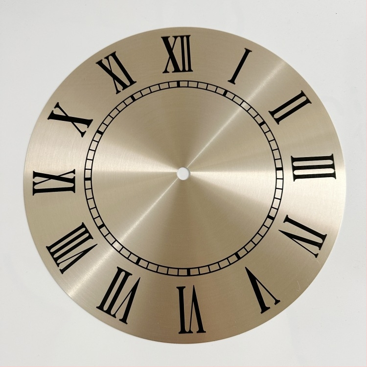 Ceas de perete DIY din fier, cadran din metal, suprafață din aluminiu șlefuit, mecanism cuarț, stil modern minimalist, origine Guangdong