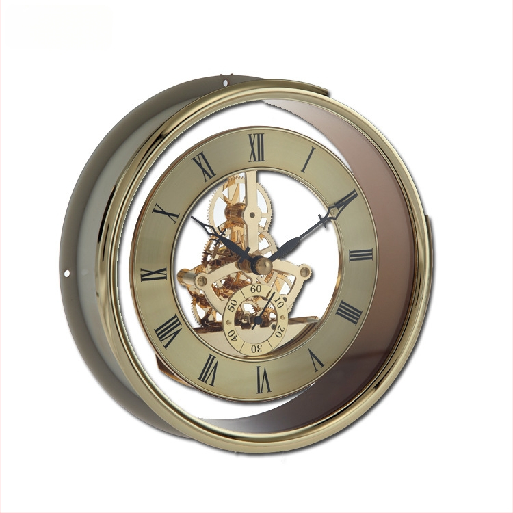 Mecanism ceas KINGRAY, carcasă metalică, mișcare quartz, design schelet decupat, imprimare logo disponibilă