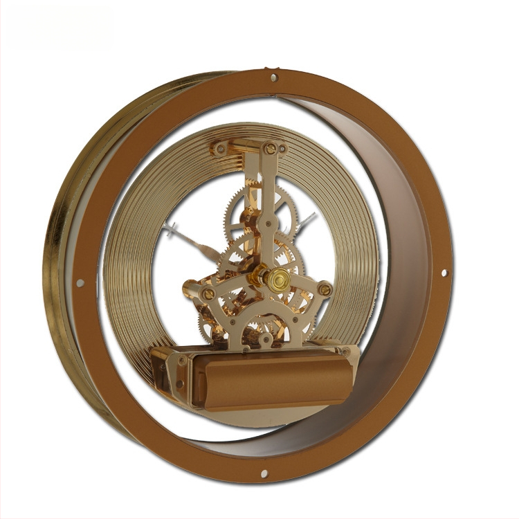 Mecanism ceas KINGRAY, carcasă metalică, mișcare quartz, design schelet decupat, imprimare logo disponibilă