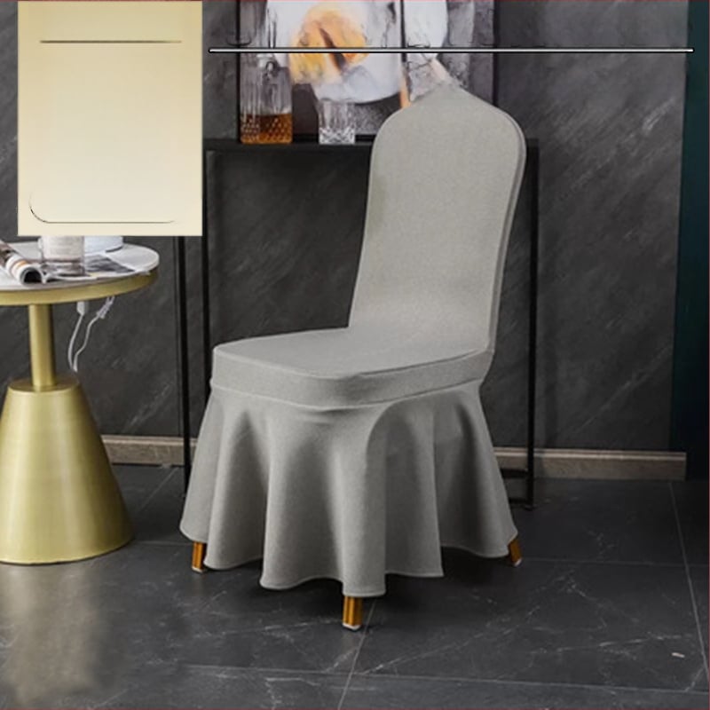 Viešbučio kėdės uždangalas, poliesteris, šiuolaikinis minimalistinis stilius, dėmių atsparus, vandeniui atsparus, aliejui atsparus