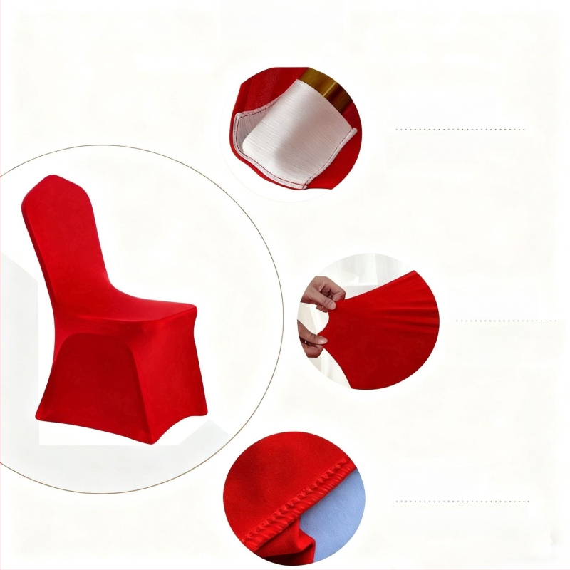 Kėdės užvalkalas – sutvirtintas elastinis Oxford audinys; skirtas viešbučių kėdėms, banketams ir vestuvėms; universalus restoranams ir valgymo kėdėms. Medžiaga: 95% poliesteris + 5% spandeksas; Kategorija: Kėdės užvalkalas; Stilius: Viešbutis; Dėžė: 80 vnt