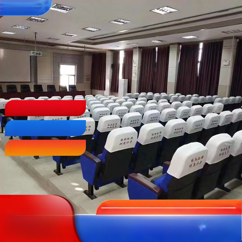 Konferencijų salės kėdės užvalkalas, poliesteris, viešbučio stiliaus, tinkamas kino teatrui, salei ir mokyklinėms sėdėjimoms