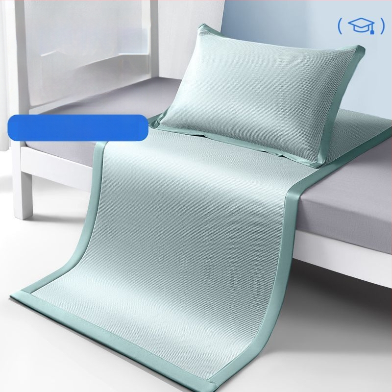 Ice Silk Mat vasarai, studentu māja, INS stils, drukāts audums, ķīmiskā šķiedra