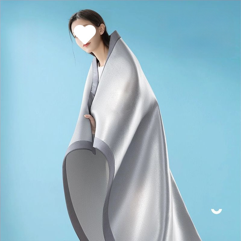 Ice Silk Mat vasarai, studentu māja, INS stils, drukāts audums, ķīmiskā šķiedra