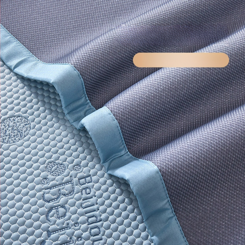 Ice Silk matu komplekts, saliekams Jacquard audums, mūsdienīgs minimālisms, ķīmiskā šķiedra