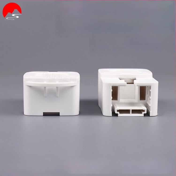 Perdavimo dėžė elektrinėms užuolaidoms, suderinama su Greenmi C3/E1 ir Aoke AM50 varikliais, plastmasė, šiuolaikinio minimalistinio stiliaus, Jiali Track