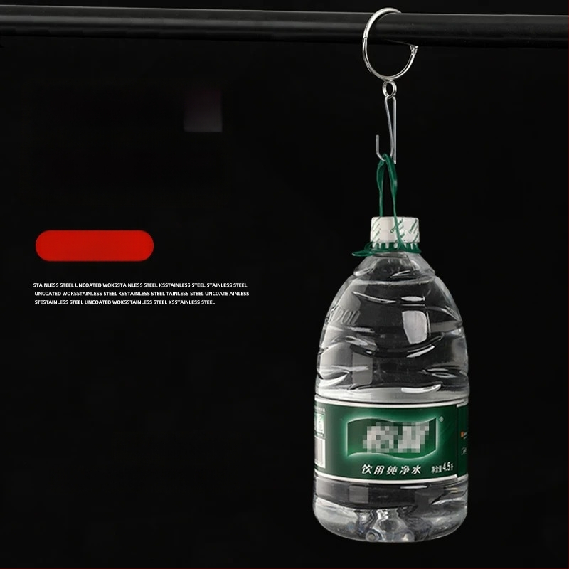 Nerūdijančio plieno užuolaidų žiedas su kabliu, dušo užuolaidų žiedas, užuolaidų priedai (Kategorija: Kita; Prekės ženklas: Kita; Medžiaga: Kita; Stilius: Kita)