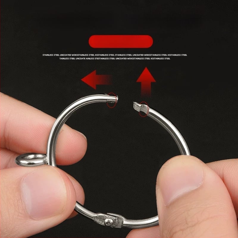 Nerūdijančio plieno užuolaidų žiedas su kabliu, dušo užuolaidų žiedas, užuolaidų priedai (Kategorija: Kita; Prekės ženklas: Kita; Medžiaga: Kita; Stilius: Kita)