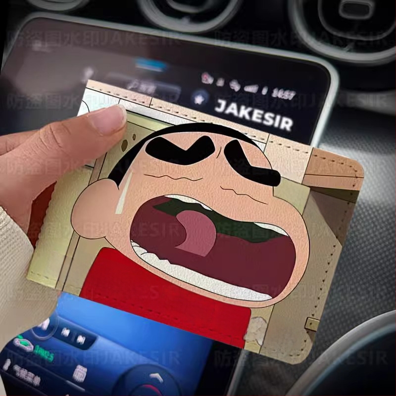 Калъф за шофьорска книжка – Crayon-Style персонализиран кожен калъф за автомобил, защитен калъф,унисекс; Материал: PU; Подплата: изкуствена кожа; Стил: унисекс