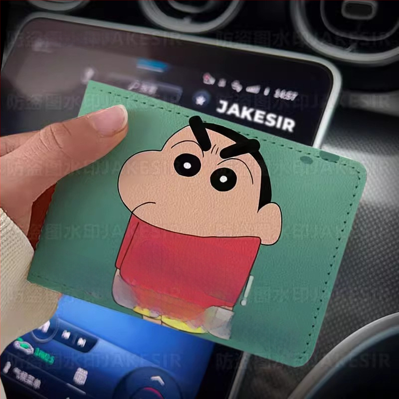 Калъф за шофьорска книжка – Crayon-Style персонализиран кожен калъф за автомобил, защитен калъф,унисекс; Материал: PU; Подплата: изкуствена кожа; Стил: унисекс