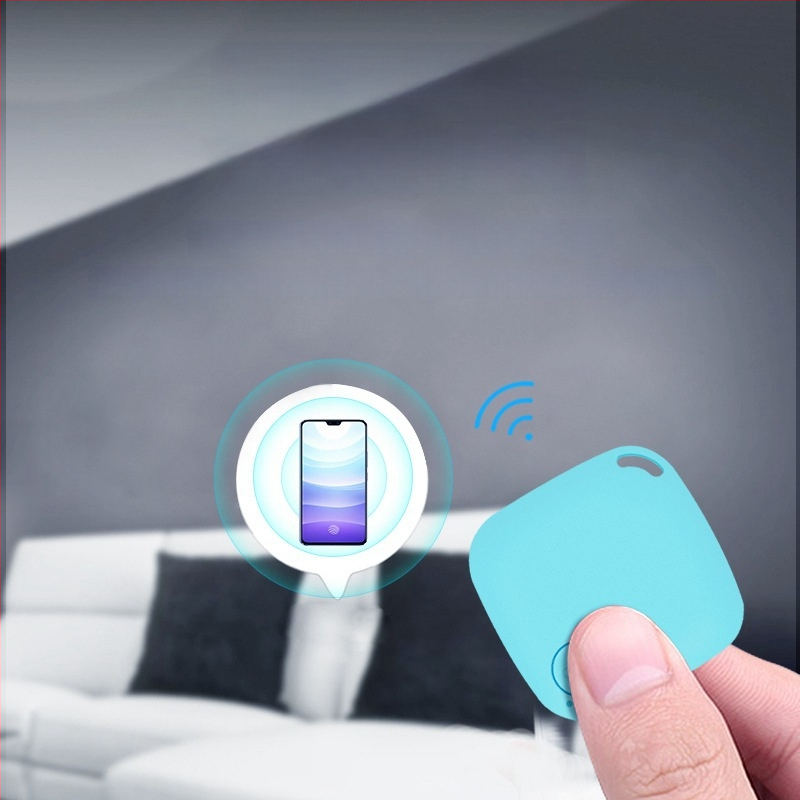 Bluetooth 5.2 Anti-Lost Selfie Távirányító Lokátorral, Kétirányú Riasztás, Hatótávolság 15–30 m, CR2032 elem