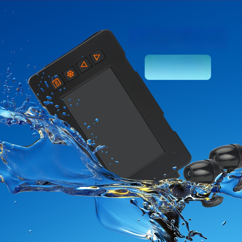 M7 motociklų vaizdo registratorius su dvigubu įrašu priekyje ir gale, 170° matymo kampas, Wi‑Fi, TF kortelė iki 256 GB