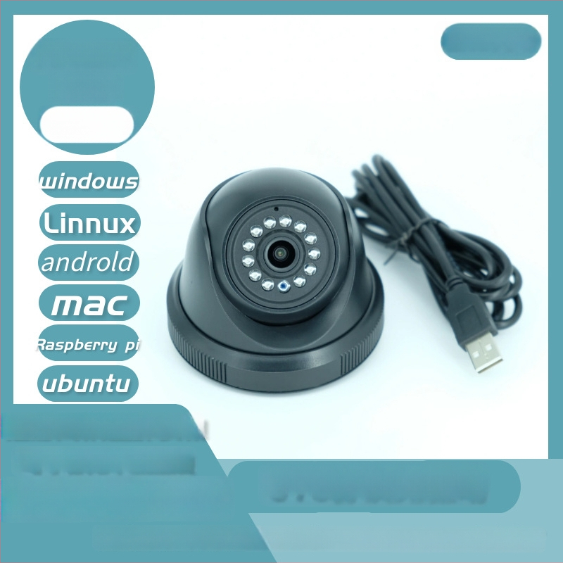 USB automobilių stebėjimo kamera autobusams ir sunkvežimiams su infraraudonuoju vaizdu, reguliuojamas kampas, 720p/1080p HD, USB vaizdo išvestis