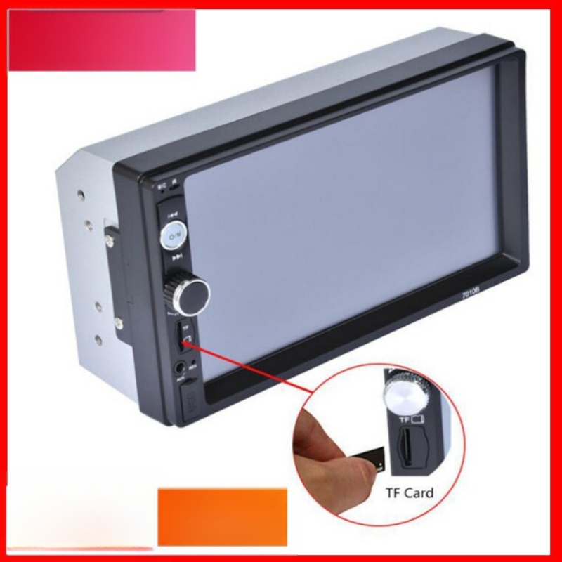 Automobilinis MP3/MP4/MP5 grotuvas su Bluetooth hands-free, FM radijas, SD kortelė ir navigacija (Modelis 7018)