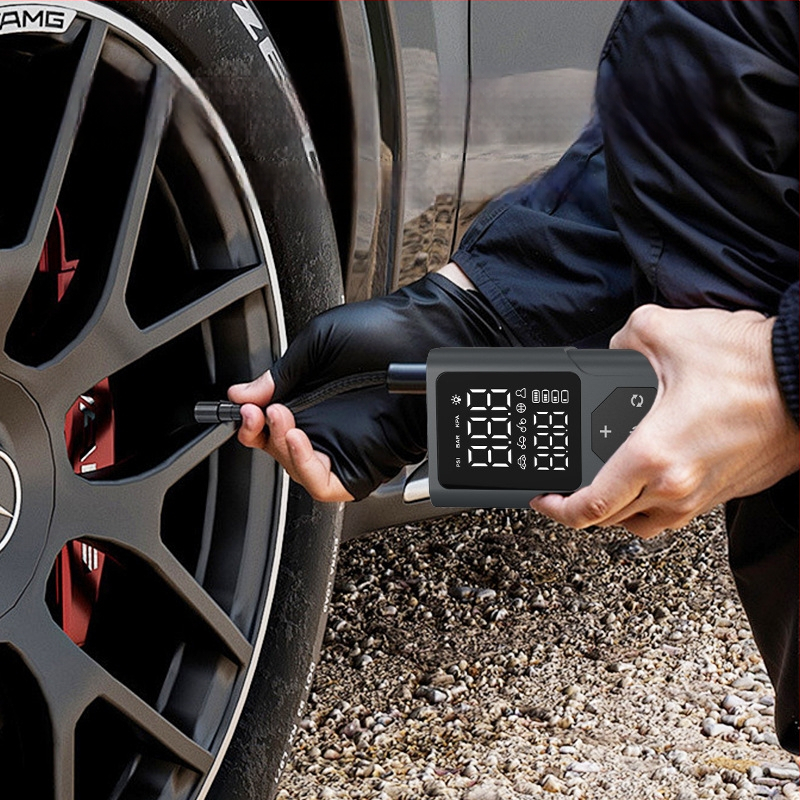 Pompa auto pentru anvelope P024 – 100W, 5V, 2A, 650 g