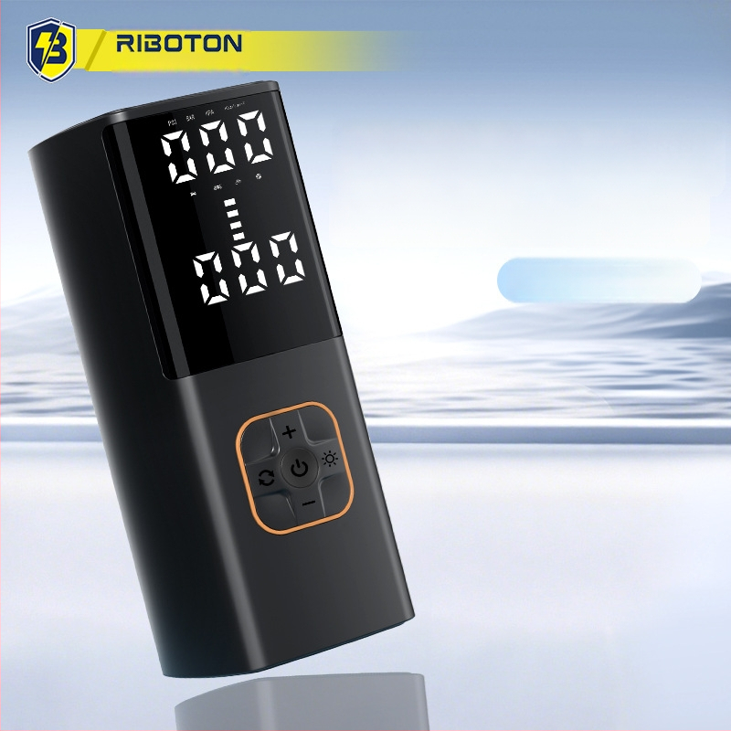 MP008-2 Umflător auto pentru pneuri cu presiune reglabilă, debit de aer 25 L/min, 2000W la 5V