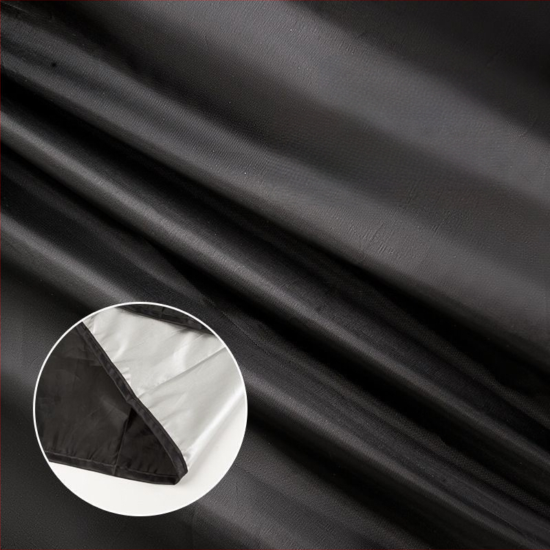 Protecție universală împotriva zăpezii pentru mașină, din țesătură cu aspect argintiu, husă pentru parbriz cu urechi, pliabilă, cu ventuză