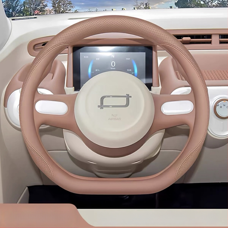 Chebaihu kormánykerék takaró, egyszerű stílus, műbőr, univerzális illeszkedés, mindhárom évszakhoz