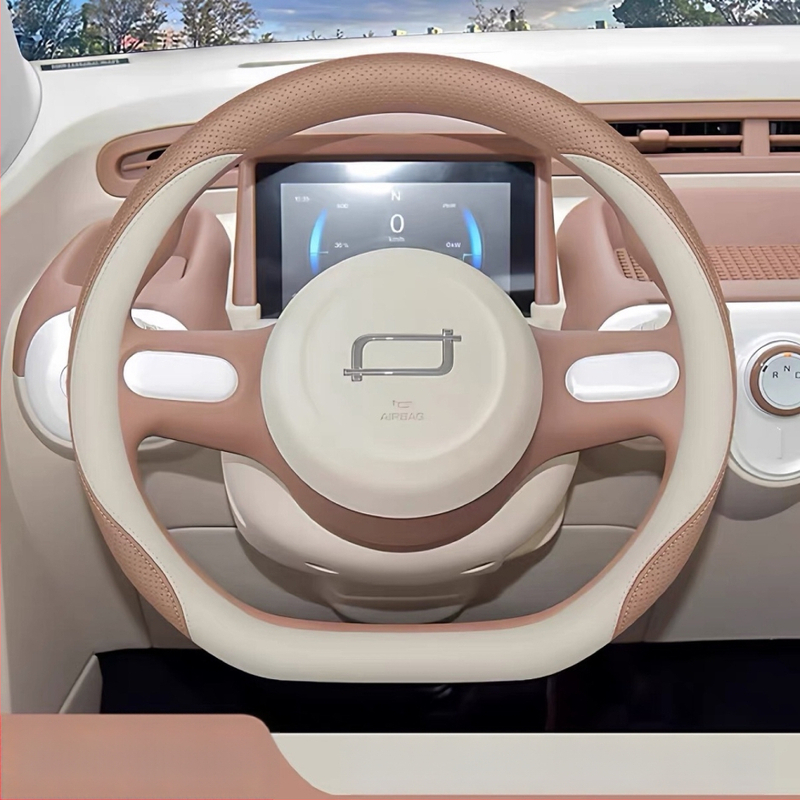 Chebaihu kormánykerék takaró, egyszerű stílus, műbőr, univerzális illeszkedés, mindhárom évszakhoz