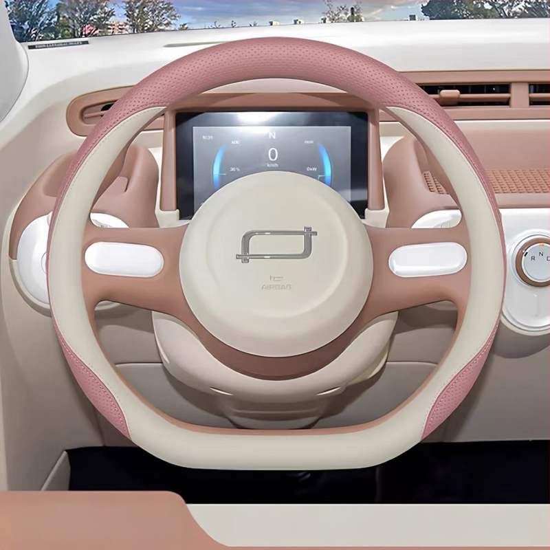 Chebaihu kormánykerék takaró, egyszerű stílus, műbőr, univerzális illeszkedés, mindhárom évszakhoz