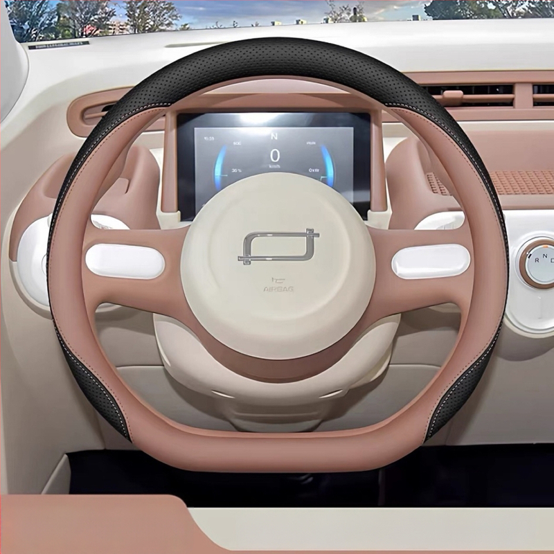 Chebaihu kormánykerék takaró, egyszerű stílus, műbőr, univerzális illeszkedés, mindhárom évszakhoz