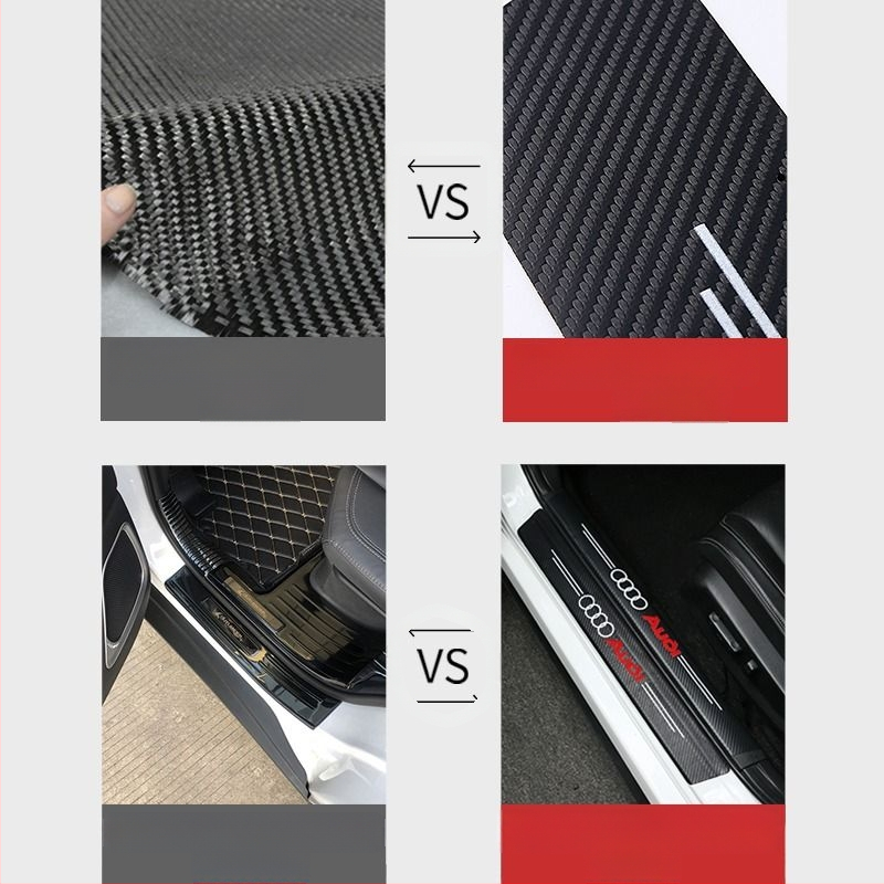 Automobilio slenksčio apsauga juosta, priešsusidūrimo juosta, odos efektas, dekoratyvinė juostelė (Prekės ženklas: Fannkou; Tipas: Priešsusidūrimo juosta; Forma: Kita)