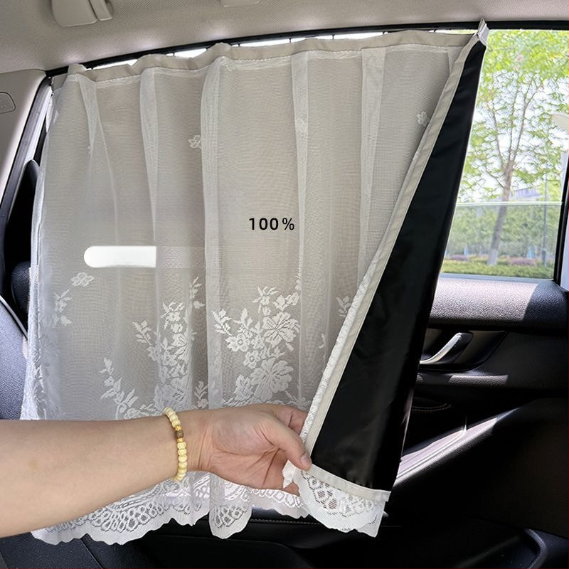 Automobilio lango saulės skydelis su aliuminio folija, kabinamas, skaidraus tipo, skirtas Xiong Keji automobiliams, UV apsauga