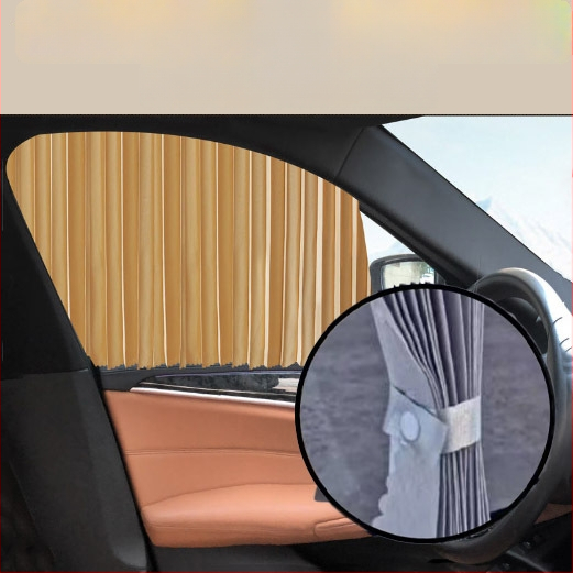 Magnetinis automobilinis skydelis nuo saulės, audinys, magnetinio takelio tvirtinimas, skirtas automobiliams ir SUV, modelis Magnetic sun shade, tirštas nepermatomas tipas