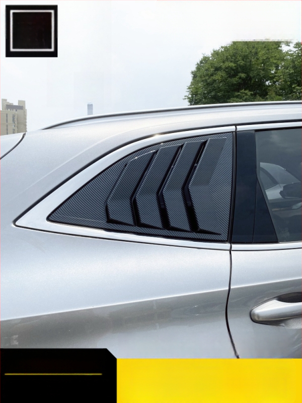 Автомобилен декоративен стикер за Haval H6 – задни триъгълни прозоречни жалузи (3-то и 4-то поколение)