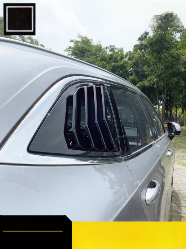 Автомобилен декоративен стикер за Haval H6 – задни триъгълни прозоречни жалузи (3-то и 4-то поколение)