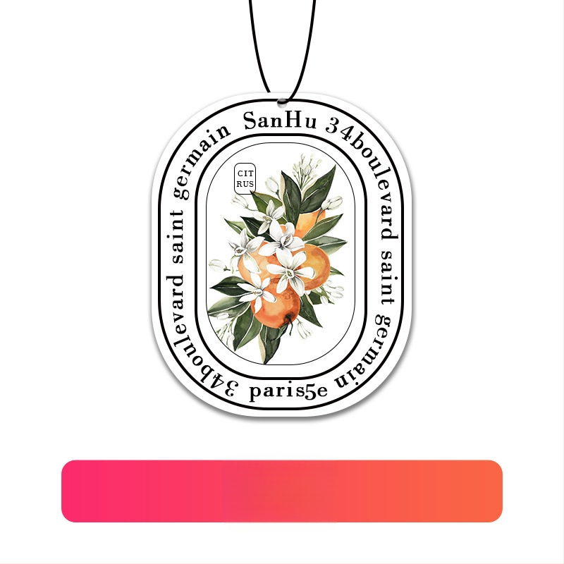 Automobilio kvapų tabletė, reguliuojamas popieriaus difuzorius; kvapas, kvapų šalinimas, formaldehido šalinimas