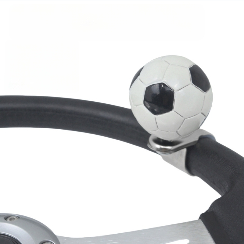 Autó kormánykerék erősítő golyó, gyanta, 348 g, testreszabható, általános kompatibilitás